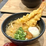 やぶ金 - 料理写真:上海老天うどん　温泉卵トッピング