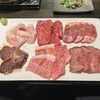 炭火焼ホルモン　ぐう - 極みタン、特選赤身、ぐうロース、ホルモン3種（塩）