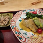 越彩 玄 - さわら　カレーソース