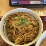 なか卯 - ミニ牛丼