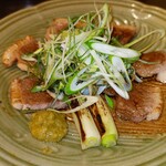 たかくら - 鴨ロースの九条葱焼き