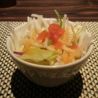 旬菜ステーキ処 らいむらいと - ランチセットのサラダ