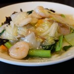 満州園 - 海鮮焼きそば