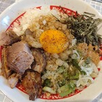 三代目 溝口屋 - 料理写真:まぜそばニンニク抜き