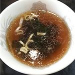 中華料理 万里 - スープ