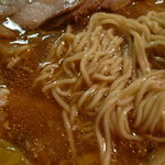 彩華ラーメン - 麺とスープ('10.3)