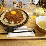 アオヤギ食堂 - キーマカレーランチ