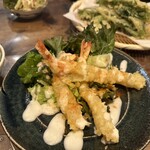 八丈島郷土料理 源八船頭 - エビマヨ