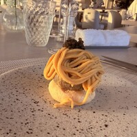 レストラン TIN’IN - 田坂シェフのスペシャリテ「モンブラン」