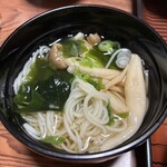 味楽 - 夕飯のお吸い物忘れてた