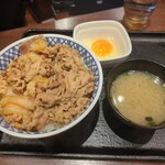 吉野家 - 料理写真:朝牛セット　超特盛1,168円