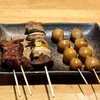 串鳥 - 鳥レバー 塩 195円、もつ串 塩 190円、うずら玉子 塩 210円 x 2本
2026年4月16日