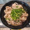 今庄そば - 肉そば　550円