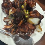 晴々飯店 - 黒酢の酢豚