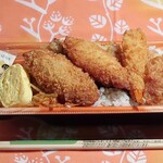 オリジン弁当 - 料理写真:タルタル特のり弁当(ライス大盛)