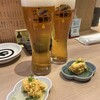 魚がし うお助 - ビール乾杯