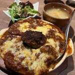 ステーキ&ハンバーグそして勝揚げ 肉山