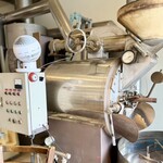 名井珈琲商店 - デッカい機械もありまちた☆*:.｡. o(≧▽≦)o .｡.:*☆