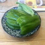 ひとくち餃子の頂 - パリパリピーマン　¥209-