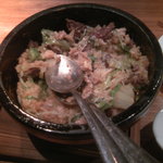 Ushi Kushi - 牝和牛のハラミと野菜の石焼きごはん