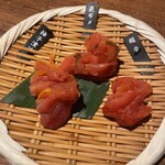 九州 熱中屋 - 明太子盛り合わせ