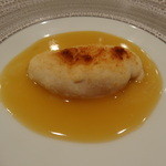 トロワフレーシュ - 虎河豚の肝のポアレ