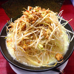 もんたな - ネギ塩ラーメン +白髪葱トッピング(クーポン) ¥720