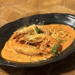 イタリアン食堂 MAS - 赤海老の濃厚トマトソースパスタ