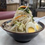 ラーメン まるとも - タンメン　1000円＋ゆで卵トッピング