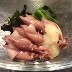 Firefly squid with vinegar miso (spring only)