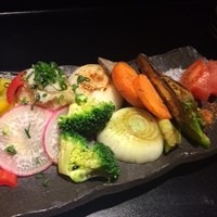 鉄板焼 天 六本木 - 有機野菜