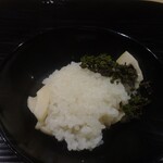 富小路 やま岸 - 筍ご飯と花山椒
