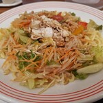 リンガーハット - 梅肉と豚しゃぶの冷やしめん￥1,100