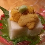 おすし･割烹 とく寿 - 前菜のうに豆腐