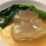 圓山大飯店 - 『北宋名将軍之福澤』○大根？の旨煮様スープの味わいが絶品で思わずスプーンで完飲してしまった(笑)