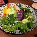 牛タン ささ川 - 父さん野菜の盛り合わせ