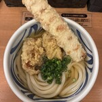 麺匠 釜善 - 『とりちくわ天うどん（冷）中盛300g』1,050円