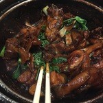 好記担仔麺 - 『アヒルの首の煮込み』様鶏の首ですが結構固めで私的には好きなタイプの筋肉メニュー(笑)