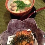 大人和食 TOKYO - うにコロッケとうに茶碗蒸し