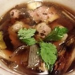 新橋ときそば - 鴨汁。