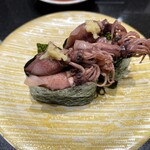 回し寿司 活 美登利 - 蛍烏賊軍艦