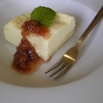 レインボー - リコッタチーズのチーズケーキ