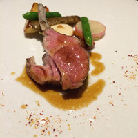 レストラン リューズ - 仔羊背肉のロースト3800円