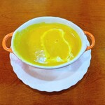 しんちゃん食堂 - かぼちゃのクリームスープ
