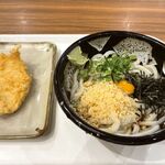 ぶっかけふるいち - 料理写真:とり天＆ぶっかけ
