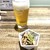 庵JUJU - 料理写真:生小＆突き出し