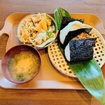 薪炎土鍋ごはん - 松阪牛のしぐれ煮とツナマヨ