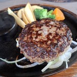 ステーキのあさくま - 料理写真:あさくまハンバーグ