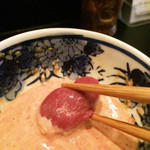 焼き鳥 陀らく - 肝醤油