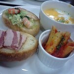 スープセット、ドリンク付き